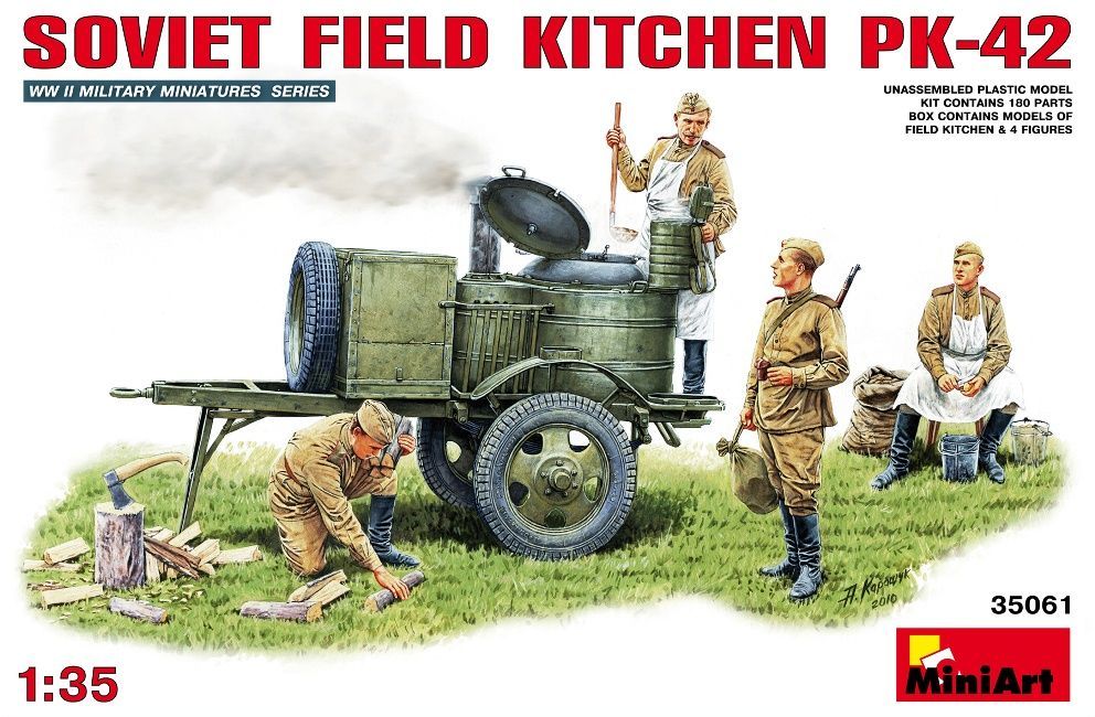 1/35 Soviet Field Kitchen KP-42