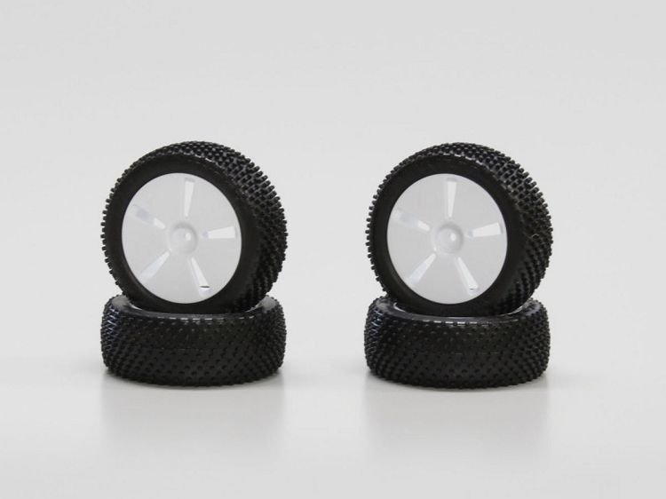 IHTH30W Tire with White Wheel(Mini Inferno)