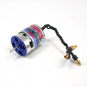 Brushless motor for planes