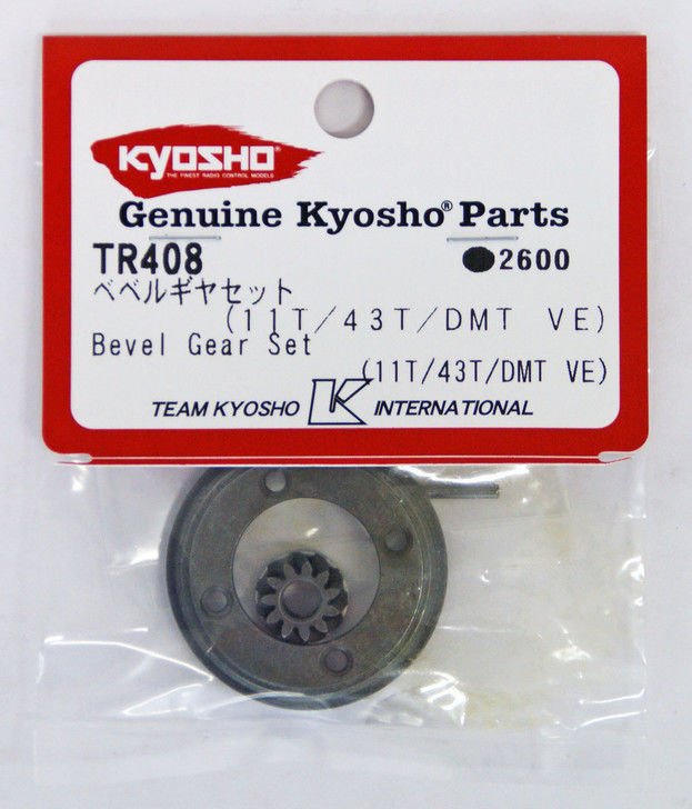 TR408 KYOSHO Bevel Gear Set(11T/43T/DMT VE)