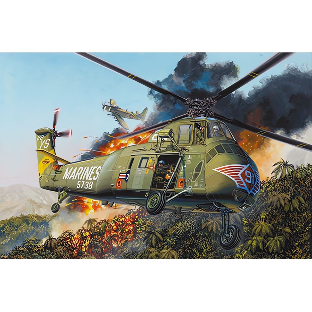 1/48 H-34 US Marines Re-Edition