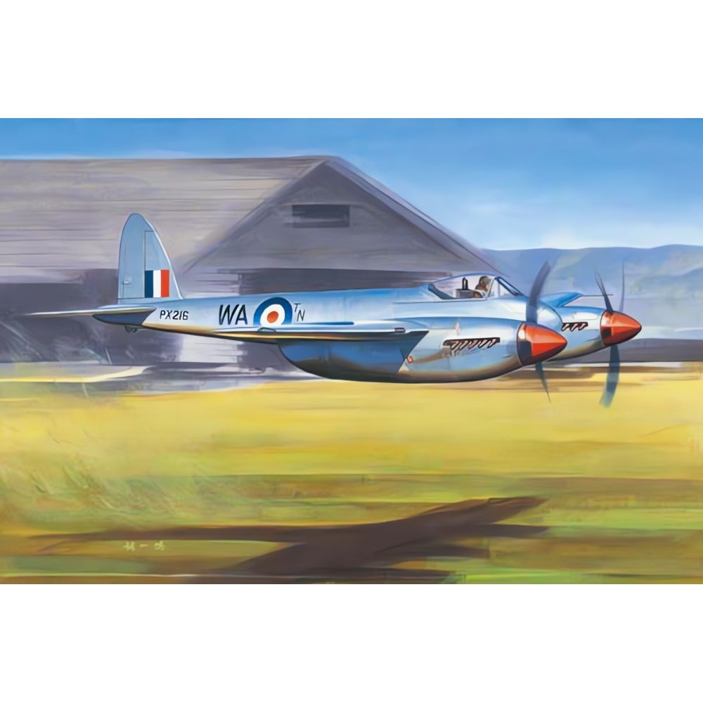 1/48 British De Havilland Hornet F,1 Plastik Uçak Maket Kiti