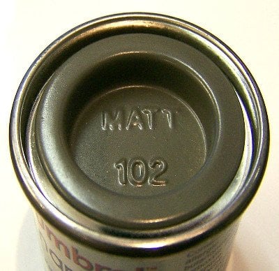 102 Army Green Matt - 14ml Enamel Paint