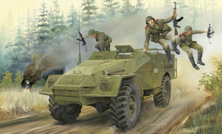 TRU05517 1/35 Russian BTR-40 APC