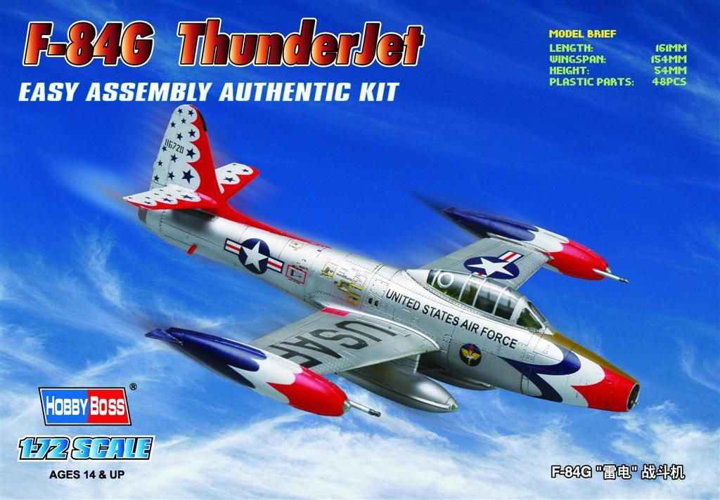 1/72 American F-84G Thunder Jet