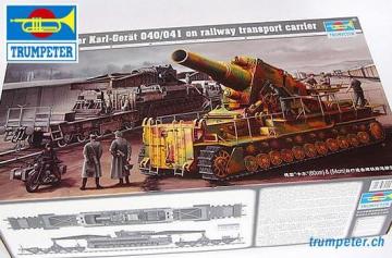 1/35 Morser Karl-railway transport carrier