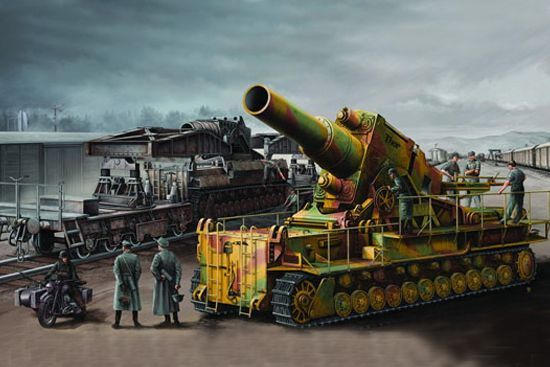 1/35 Morser Karl-railway transport carrier