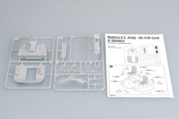 1/35 Modern U.S. Army CH-47D Crew & Infantry
