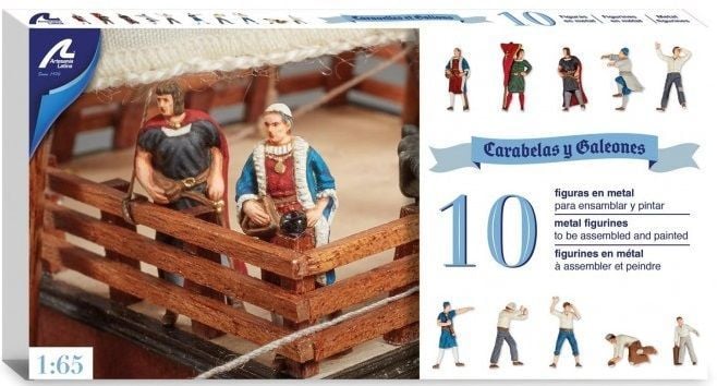 1/65 Metal Fügür Seti 10 Ad.