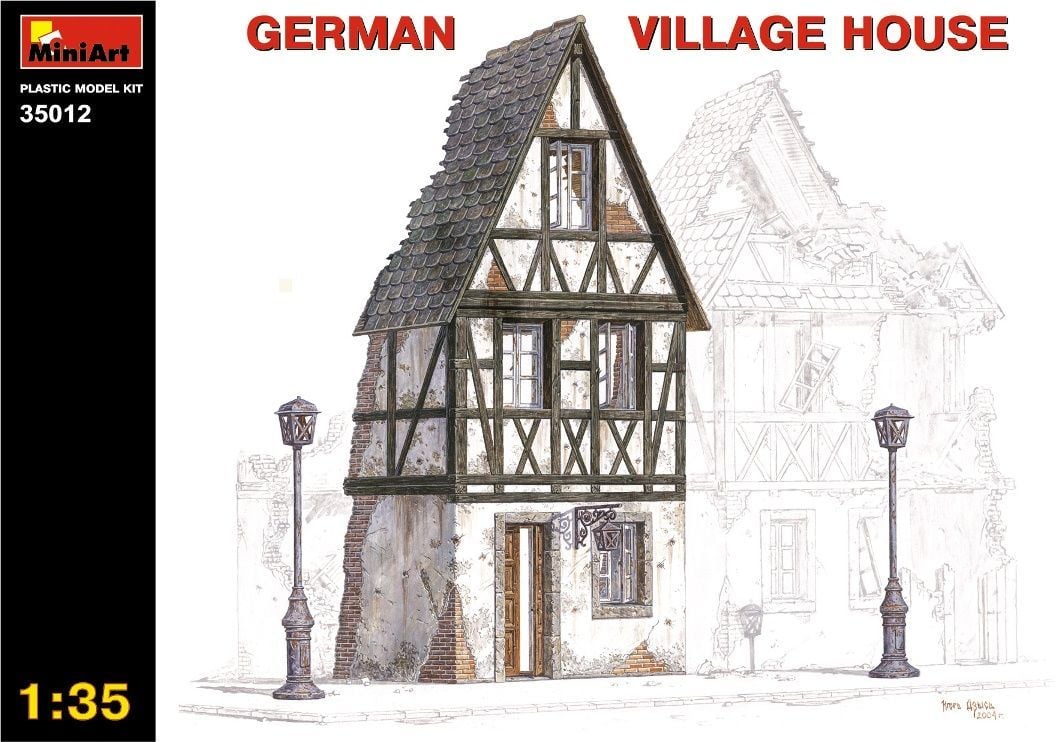 1/35 German Village House