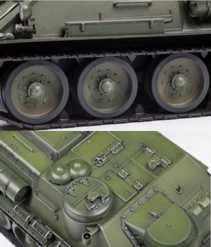 1/35 Soviet S.P.Gun SU-100 (Yeni kalıp)