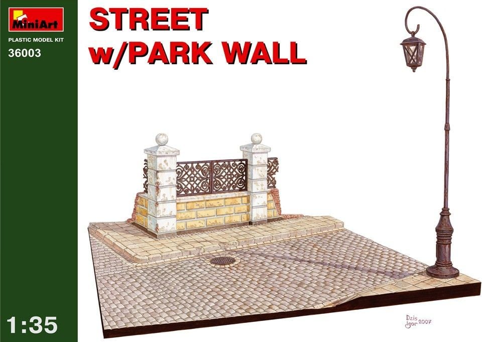 1/35 Street with Park Wall