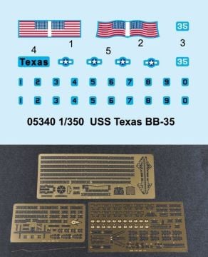 1/350 USS New Texas BB-35