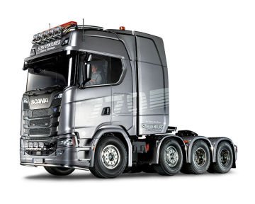 ■タミヤ 1/14 SCANIA 770 S 8x4/4 素組→ばらし スカニア 1/14 Scania 770S 8x4/4 TAMIYA