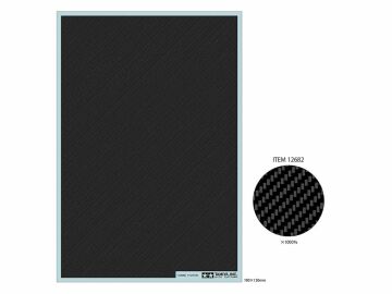 1/6, 1/12, 1/20, 1/24 Carbon Decal Twill EF