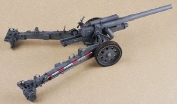 1/6 German 15cm sFH 18 Howitzer (Hazır model)