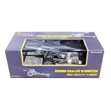 1/6 German 15cm sFH 18 Howitzer (Hazır model)