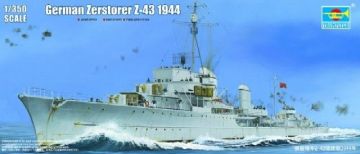 1/350 German Zerstorer Z-43 1944