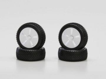 IHTH30W  Tire with White Wheel(Mini Inferno)