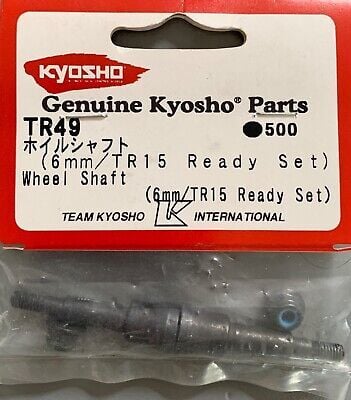 TR49 KYOSHO  Wheel Shaft (6.0mm/TR15 Ready