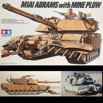 1/35 M1A1 Abrams, Mayın tarama tertibatı ile