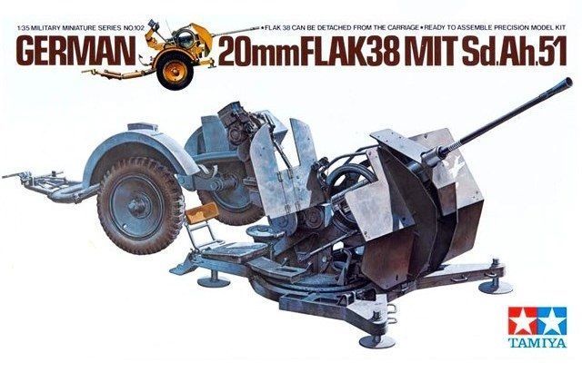 1/35 Ger. 20mm Flak 38