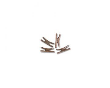 METAL BURNISHED CLEATS 9mm 6Pcs