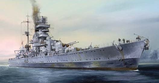 1/700 German Cruiser Prinz Eugen