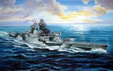 1/700 French NAVY Richlieu 1943
