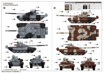 1/35 Russian T-72B3M MBT