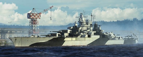 1/700 Tenessee BB-43 1944