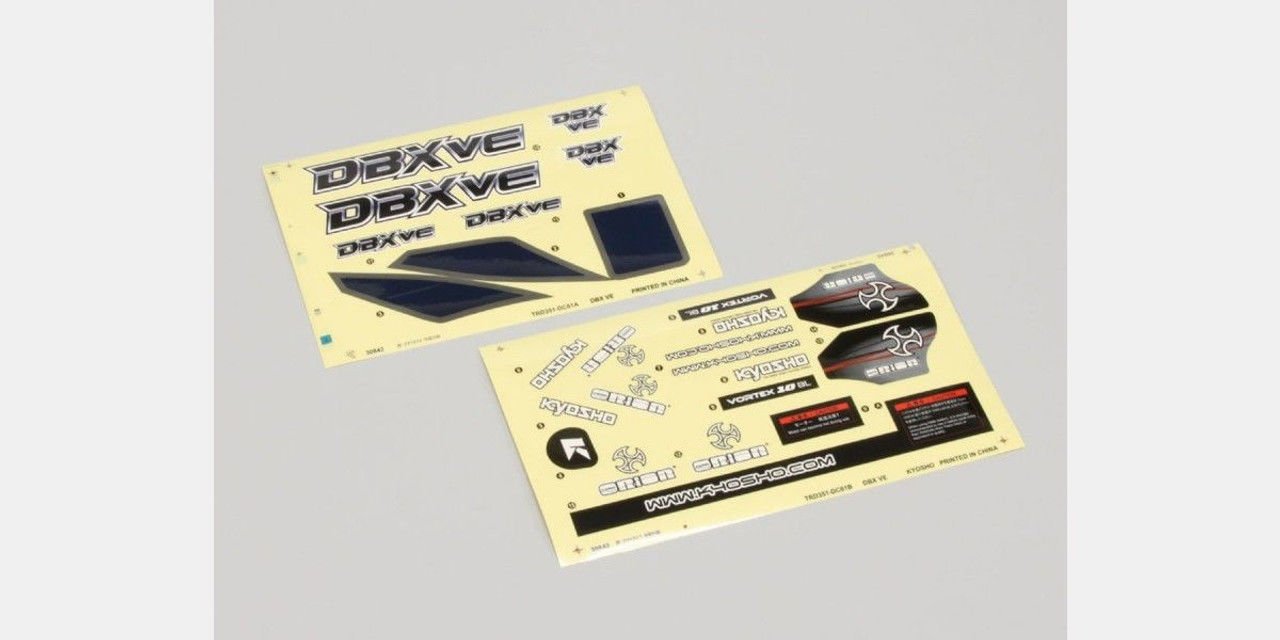 TRD351 KYOSHO DECAL SET ( DBX-VE )