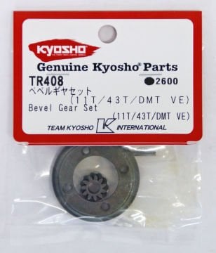 TR408 KYOSHO Bevel Gear Set(11T/43T/DMT VE)