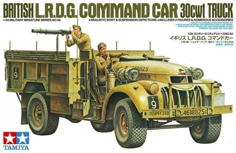 1/35 British L.R.D.G. Com.Car 30cwt Truck