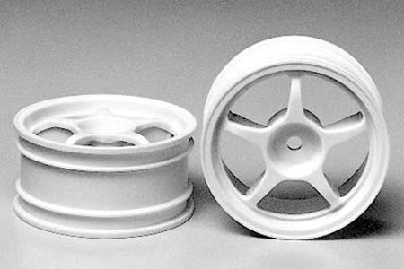 53232 RC One-Piece Spoke Wheels - 1/10 (1pr)