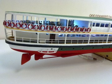 M/S Paşabahçe Yolcu Vapuru 1/87 Ölçek