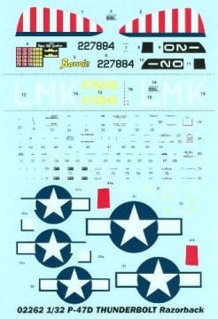 1/32 P-47D Razorback Fighter