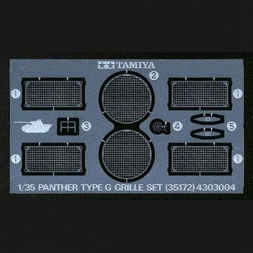 1/35 Panther G Foto Etched Panjuru