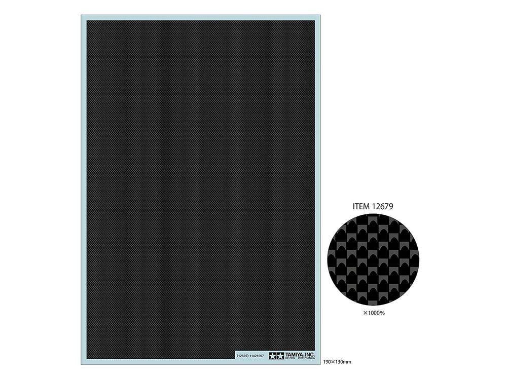 1/6, 1/12, 1/20, 1/24 Carbon Decal Plain F