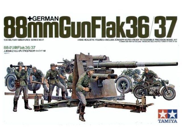 1/35 88mm Gun Flak 36/37