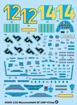 1/32 Messerschmitt Bf 109F-4/Trop.