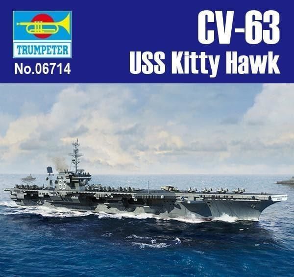 1/700 USS Kitty Hawk CV-63