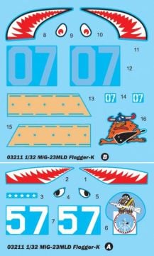 1/32 MiG-23MLD Flogger-K