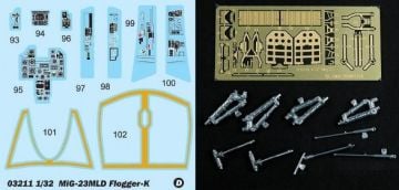 1/32 MiG-23MLD Flogger-K