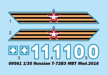 1/35 Russian T-72B3 MBT Mod.2016