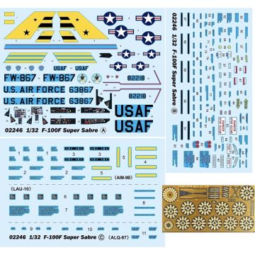 1/32 F-100F Super Sabre