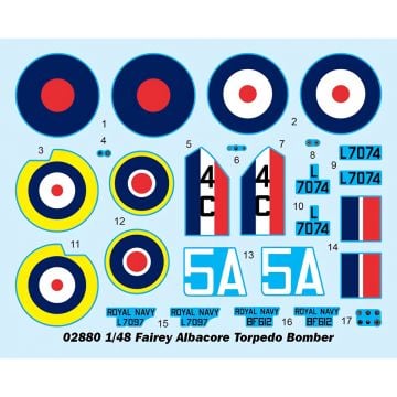 1/48 Fairey Albacore Torpede Bomber