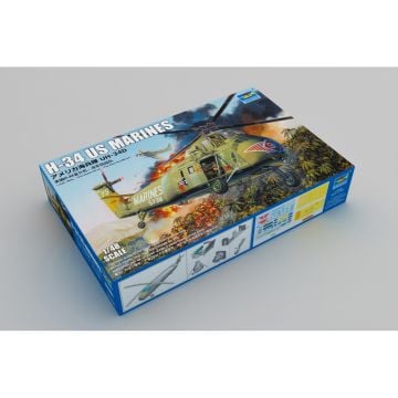 1/48 H-34 US Marines Re-Edition