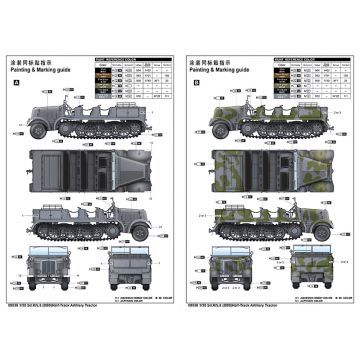 1/35 Sd.Kfz.B (DB9) Half-Track Artillery Tractor