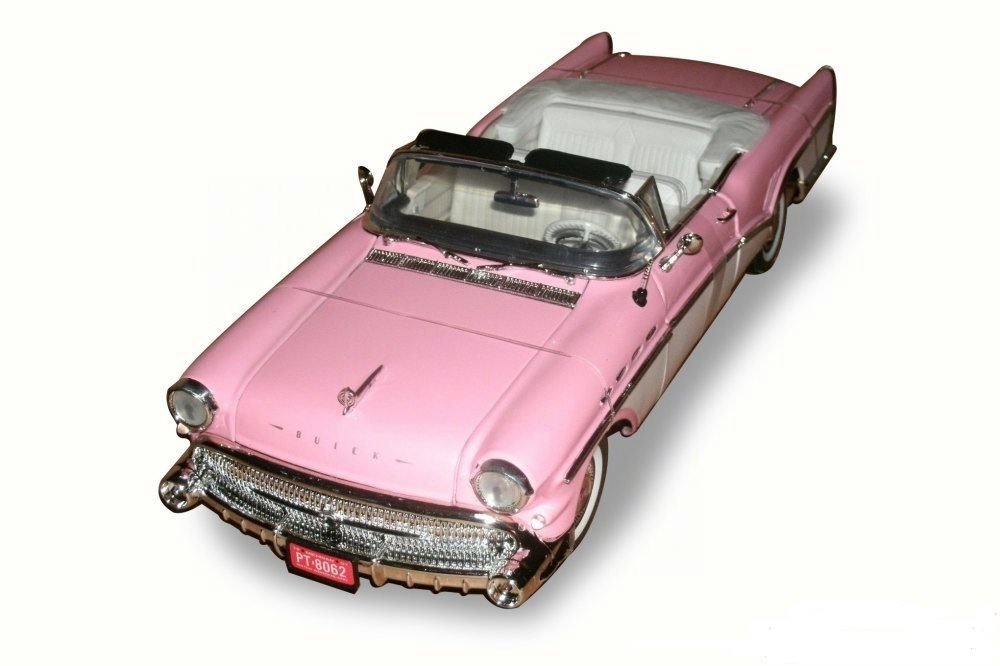 1957 BUICK ROADMASTER PINK 1/18 MOTORMAX